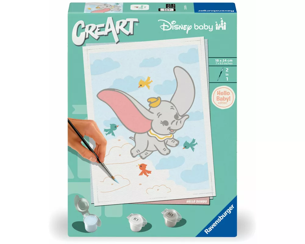 CreArt Hello Baby Disney Baby - Dumbo
