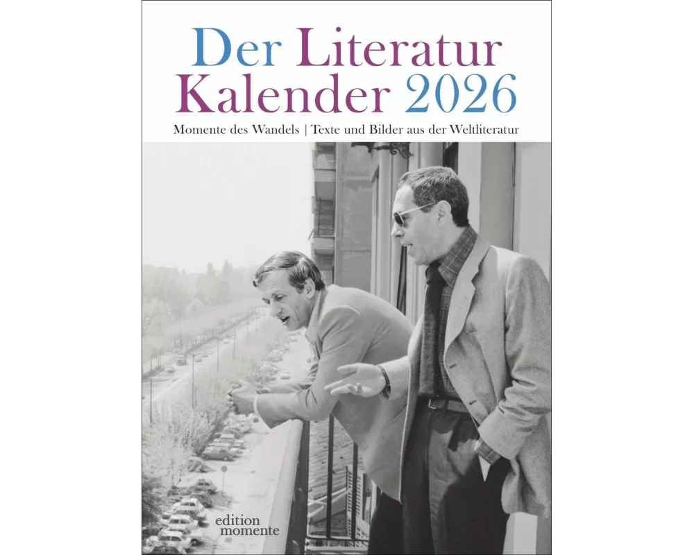 Der Literatur Kalender Wochenkalender 2026