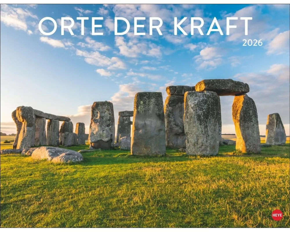 Orte der Kraft Posterkalender 2026