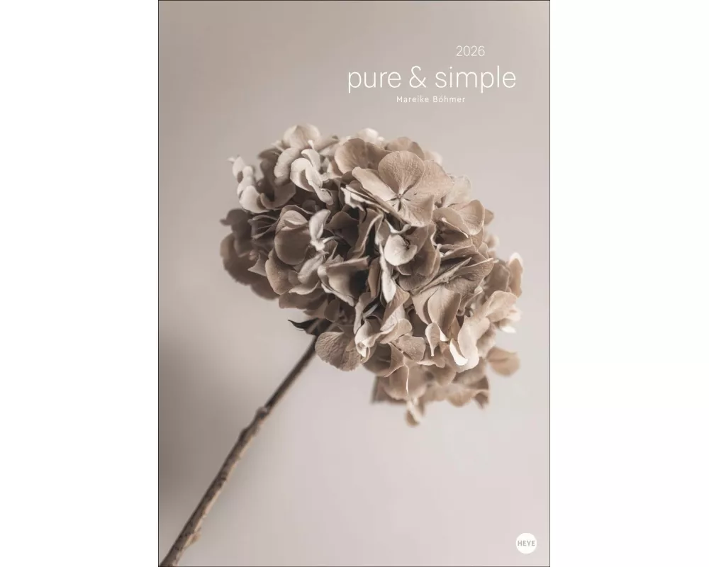 Mareike Böhmer: pure & simple Kalender 2026