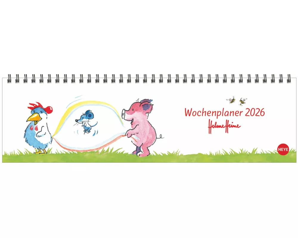 Helme Heine: Wochenquerplaner 2026