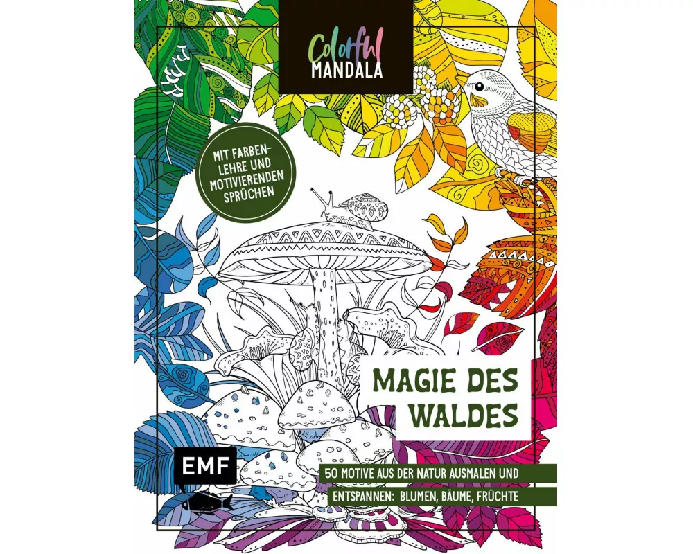 Colorful Mandala – Magie des Waldes