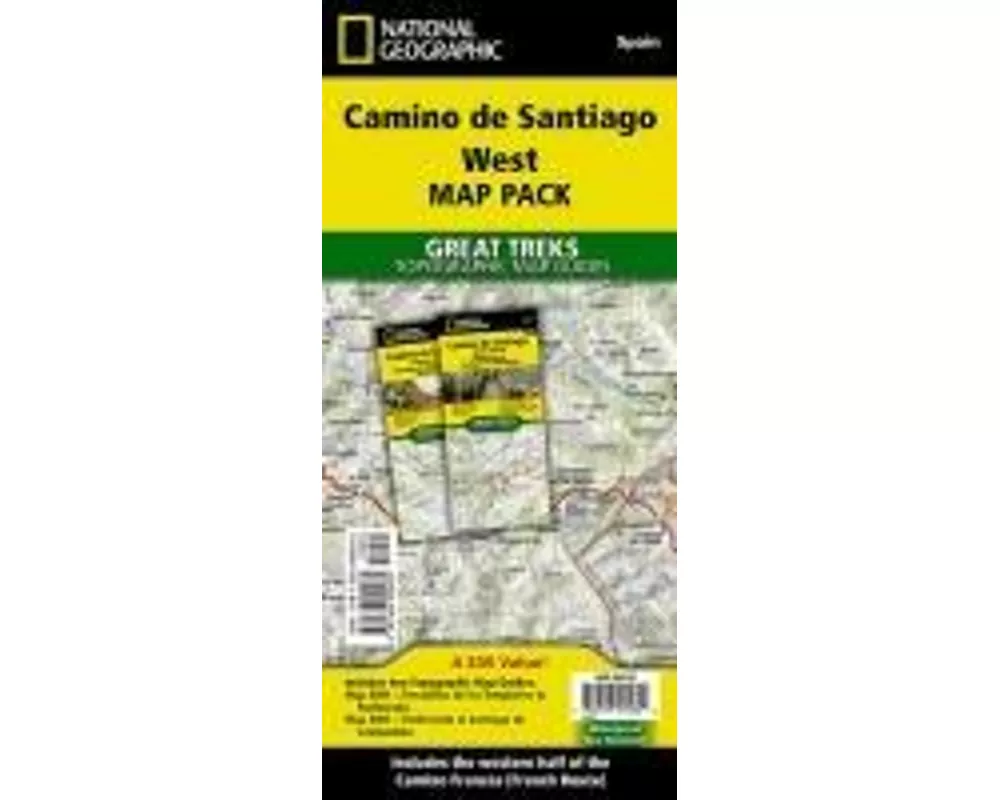Camino de Santiago - Camino Frances West Map Pack Bundle