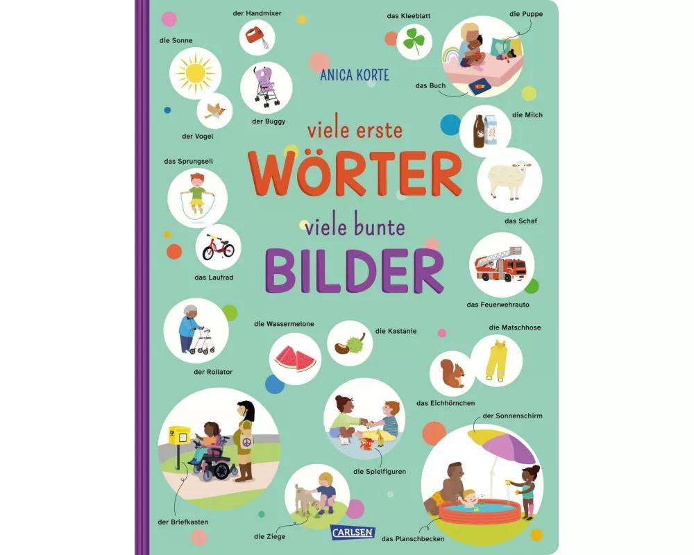 viele erste WÖRTER viele bunte BILDER