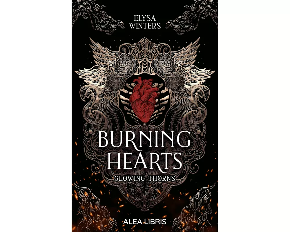Burning Hearts | Farbschnitt in der 1. Auflage