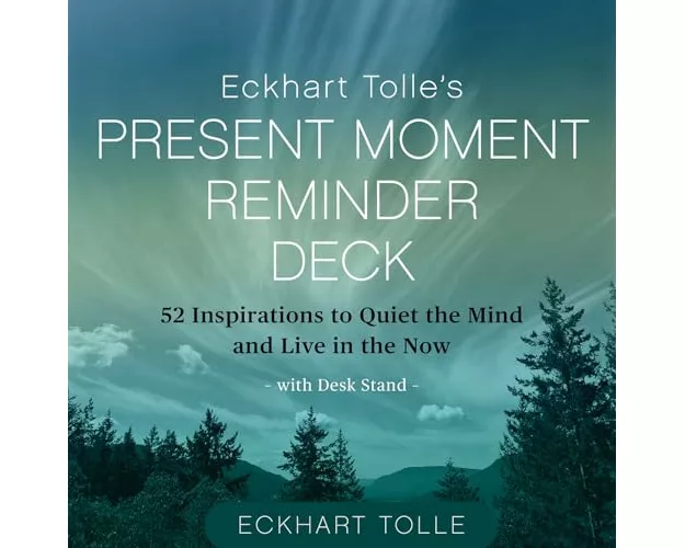 Eckhart Tolle's Present Moment Reminder Deck