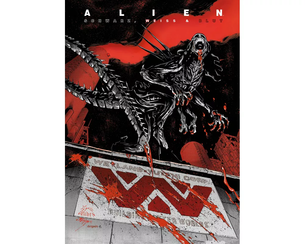 Alien: Schwarz, Weiß & Blut