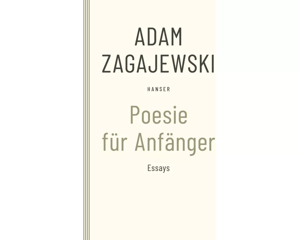 Poesie für Anfänger