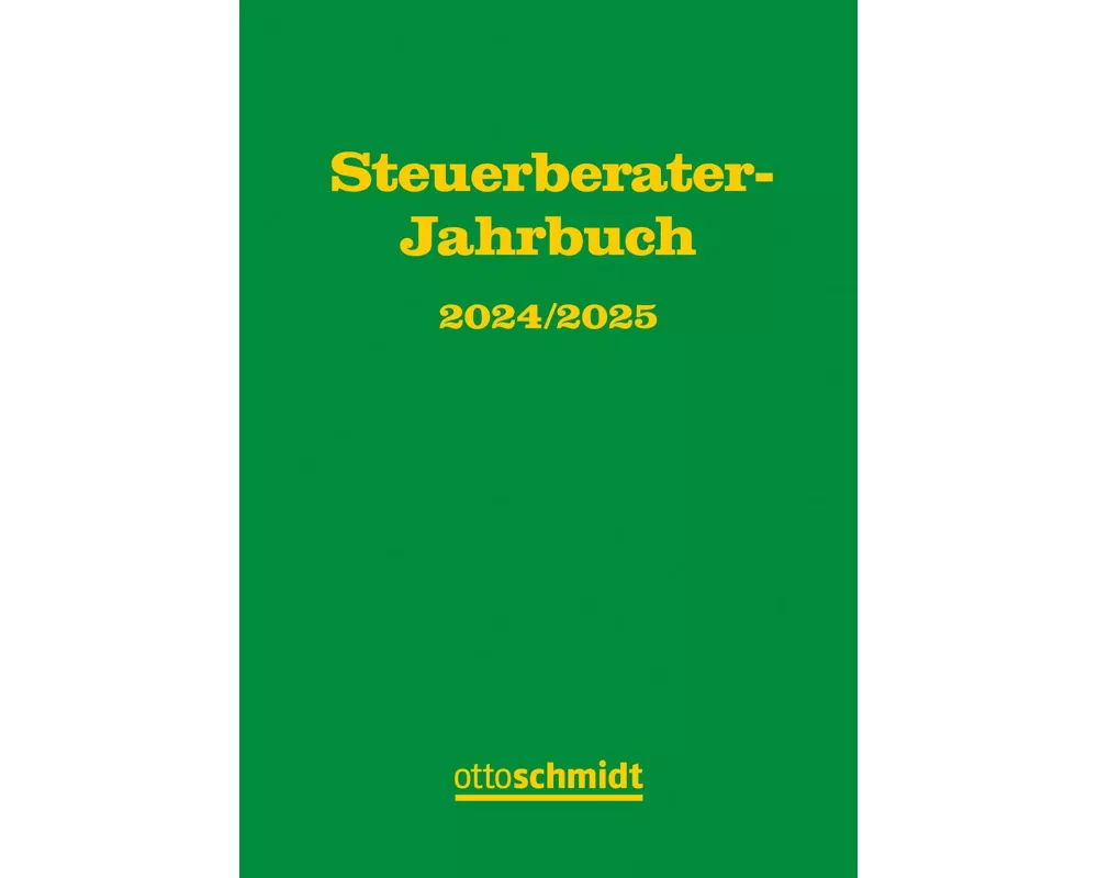 Steuerberater-Jahrbuch 2024/2025