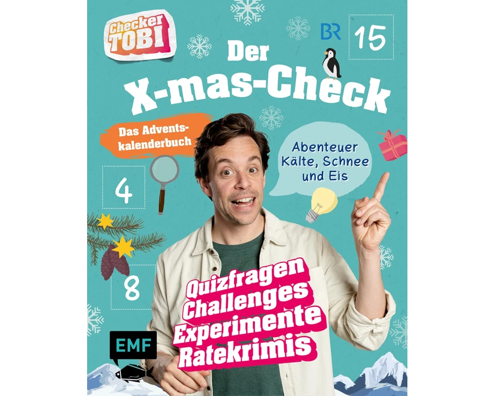 Checker Tobi: Das Adventskalender-Buch – Der X-mas-Check: Abenteuer Kälte, Schnee und Eis