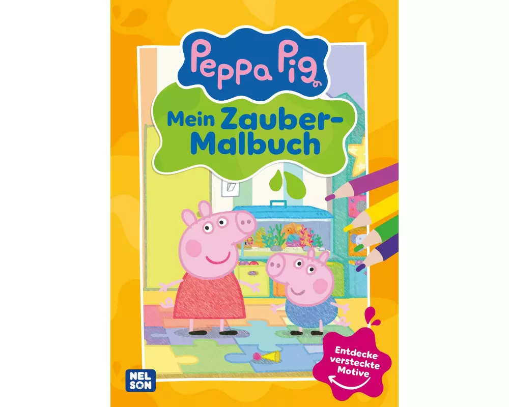 Peppa Wutz Ausmalbilder: Mein Zauber-Malbuch