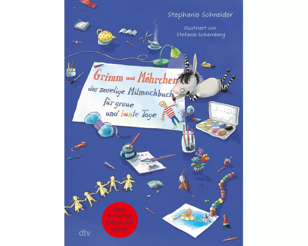 Grimm und Möhrchen – Das zeselige Mitmachbuch für graue und bunte Tage
