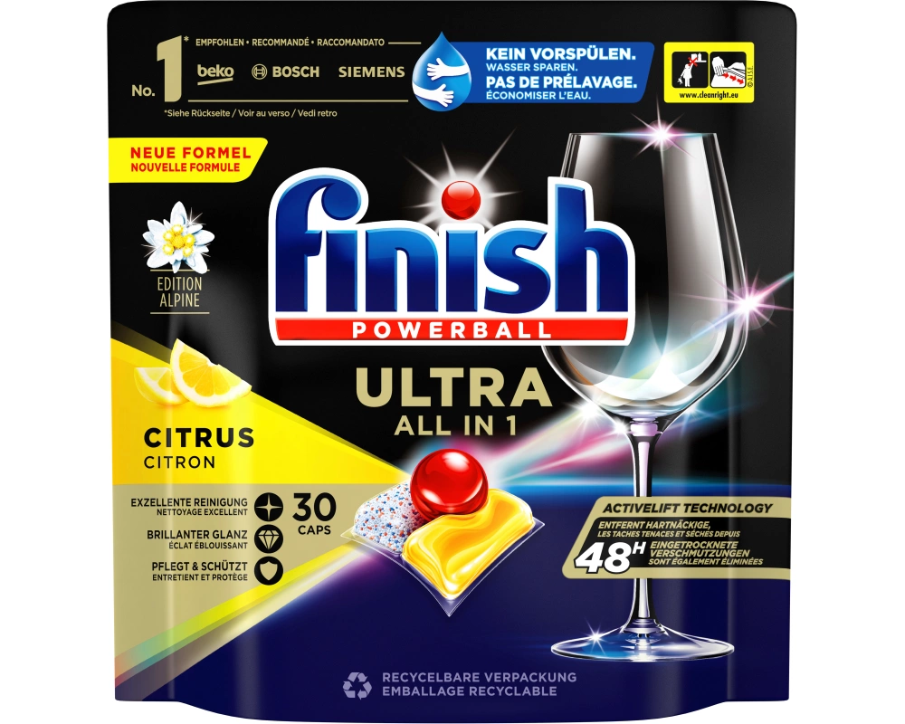 FINISH Ultra All-in-1 3286332 Citrus