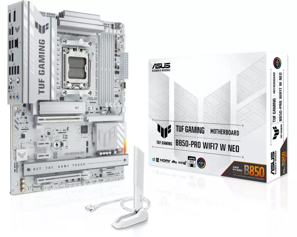 ASUS Mainboard TUF GAMING B850-PRO WIFI7 W NEO