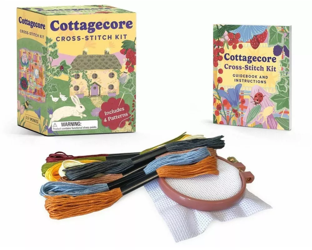 Cottagecore Cross-Stitch Kit