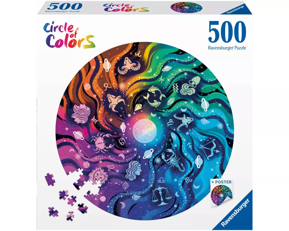Erwachsenenpuzzle 500 Teile - Astrologie