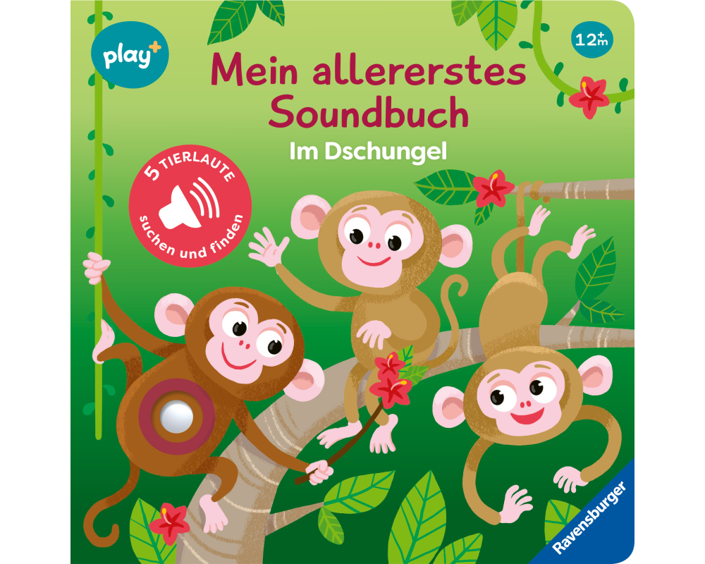 Play+ Mein allererstes Soundbuch Im Dschungel - ab 12 Monate
