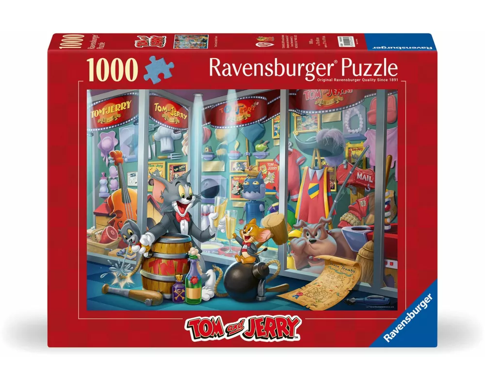 Erwachsenenpuzzle 1000 Teile - Tom & Jerry - Ruhmeshalle von Tom & Jerry