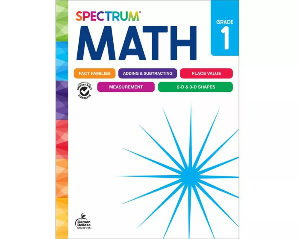 Spectrum Math Workbook Grade 1