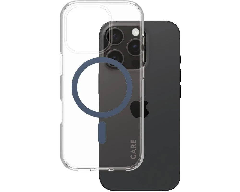 CARE Back Cover Flagship iPhone 16 Pro Blau