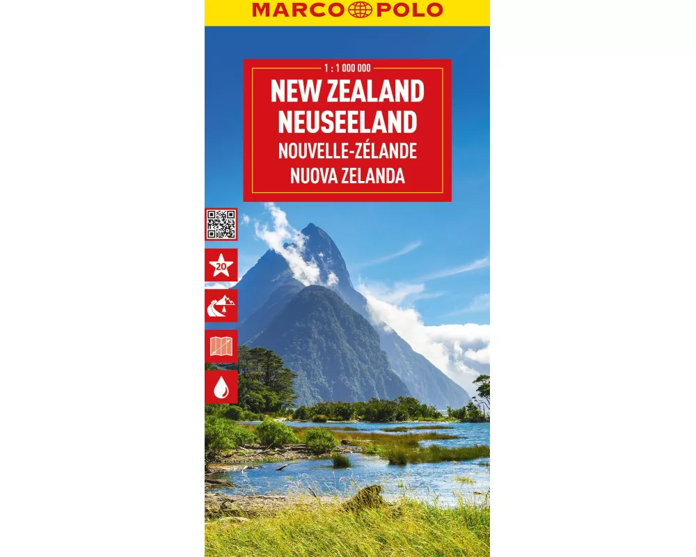 MARCO POLO Reisekarte Neuseeland 1:1 Mio