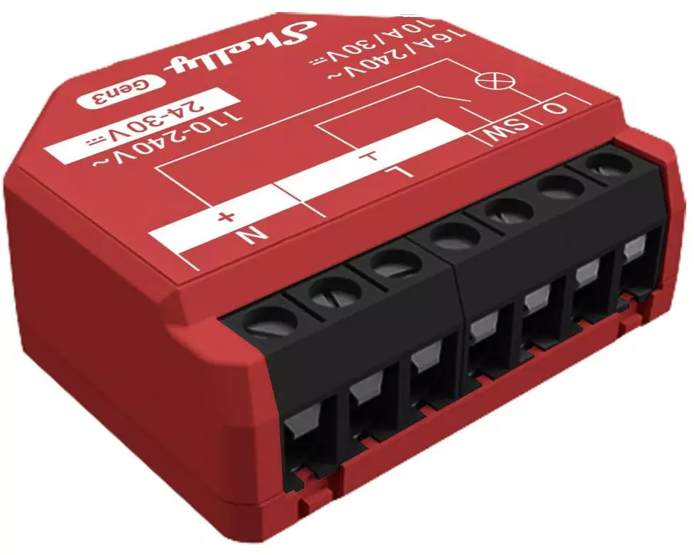 Shelly Smart Home Schaltaktor 1PM Gen3