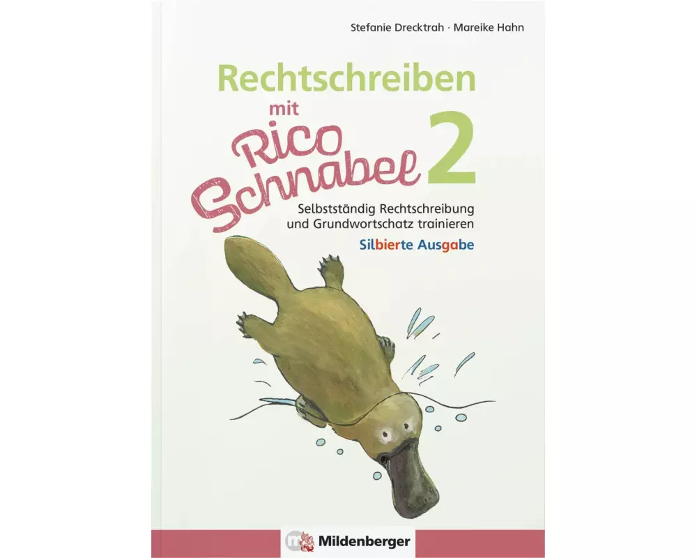 Rechtschreiben mit Rico Schnabel, Klasse 2 - silbierte Ausgabe