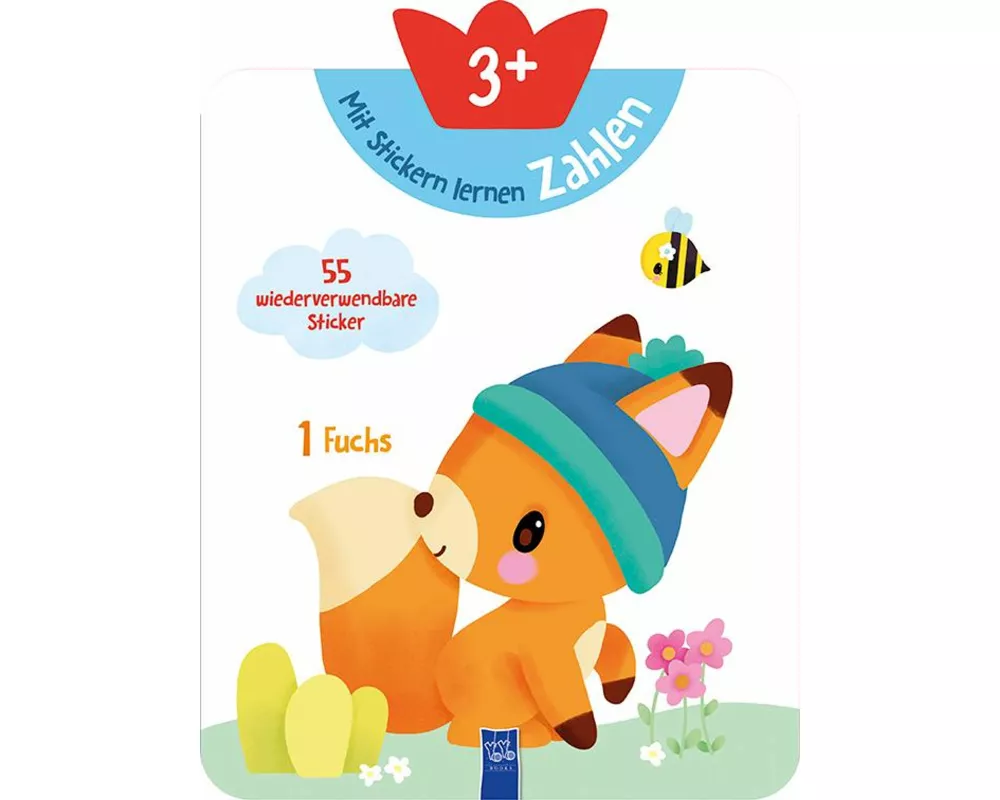 Mit Stickern lernen 3+ (Zahlen)
