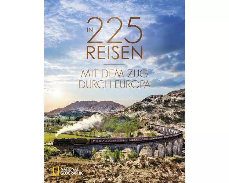 In 225 Reisen mit dem Zug durch Europa