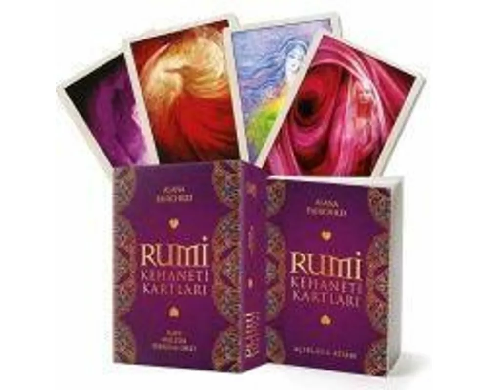 Rumi Kehaneti Kartlari - 44 Kartlik Deste ve Aciklama Kitabi