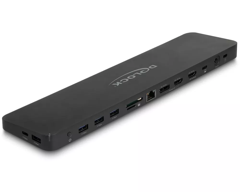 Delock Dockingstation USB 3.1 Typ-C – HDMI/USB-A/USB-C/SD/PD 2.0