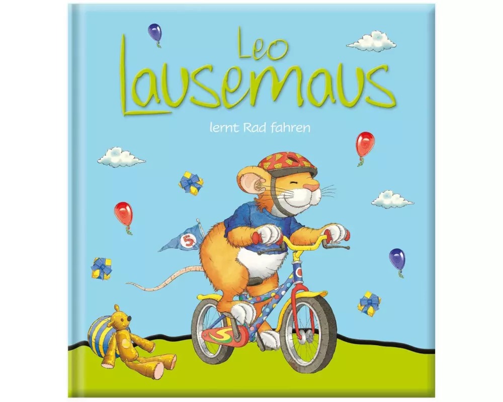 Leo Lausemaus lernt Rad fahren