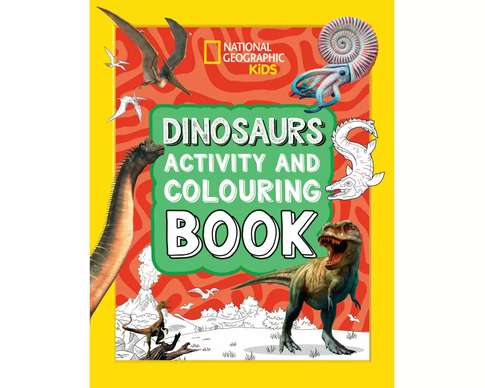 Dinosaurs Activity and Colouring Book