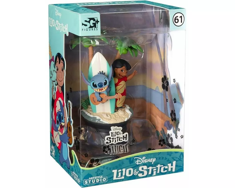 DISNEY - Figurine "Lilo & Stitch Surfboard"