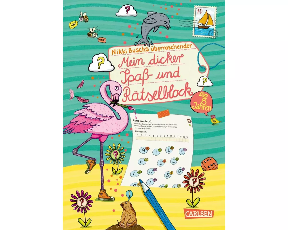 Rätselspaß Grundschule: Mein dicker Spaß- und Rätselblock
