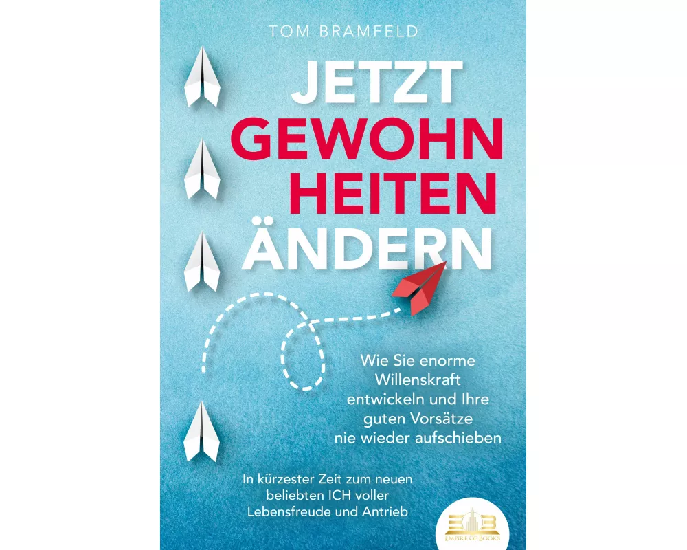 JETZT GEWOHNHEITEN ÄNDERN: Wie Sie enorme Selbstdisziplin entwickeln und Ihre guten Vorsätze nie wieder aufschieben - In kürzester Zeit zum neuen beli
