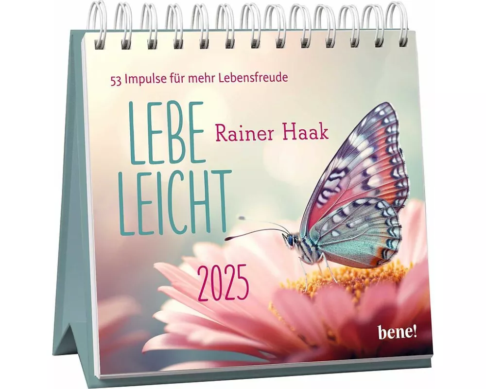 Wochenkalender 2025: Lebe leicht