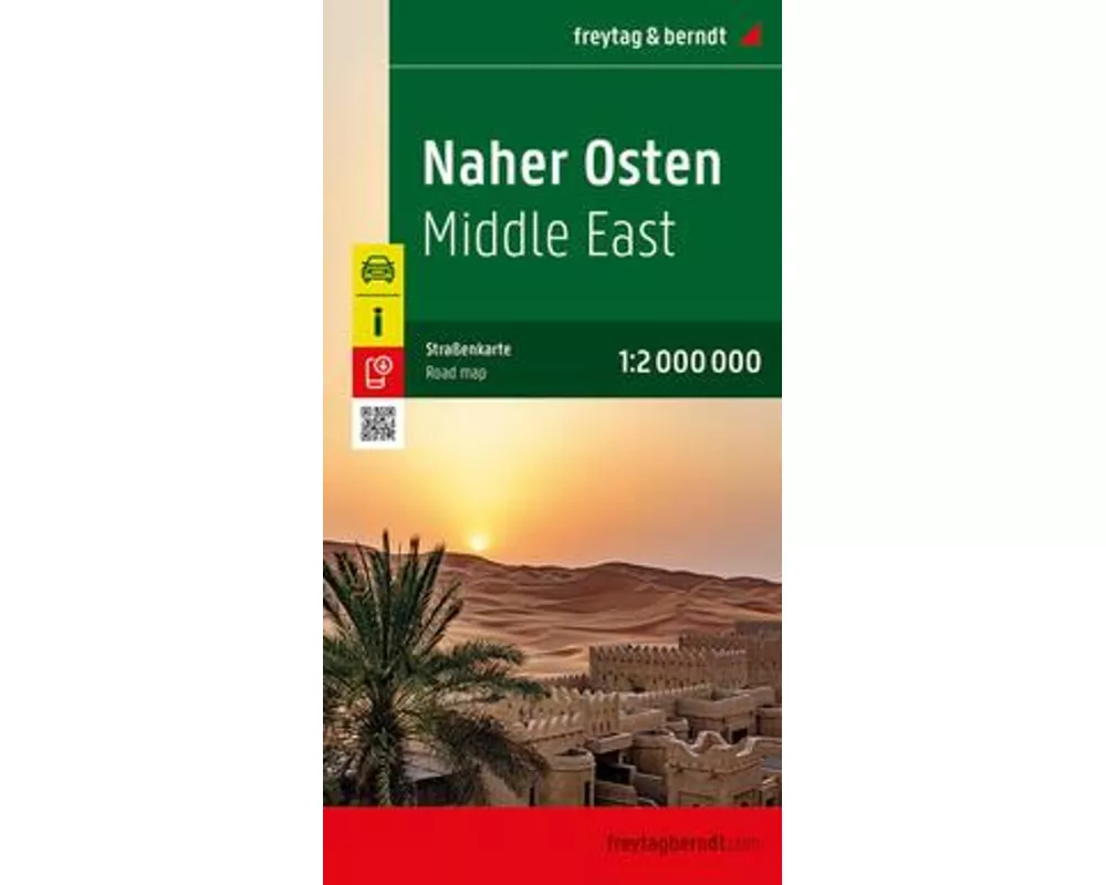 freytag & berndt Straßenkarte Naher Osten 1:2 Mio