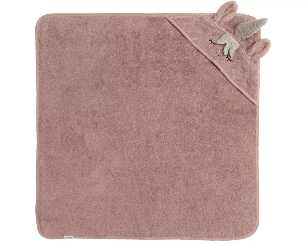 Kindsgut Kapuzenhandtuch Einhorn 75 x 75 cm