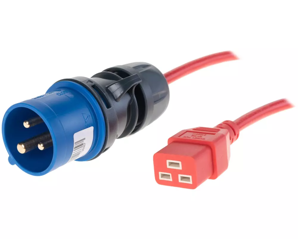 Diggelmann Gerätekabel 5 m C19-CEE 16-3