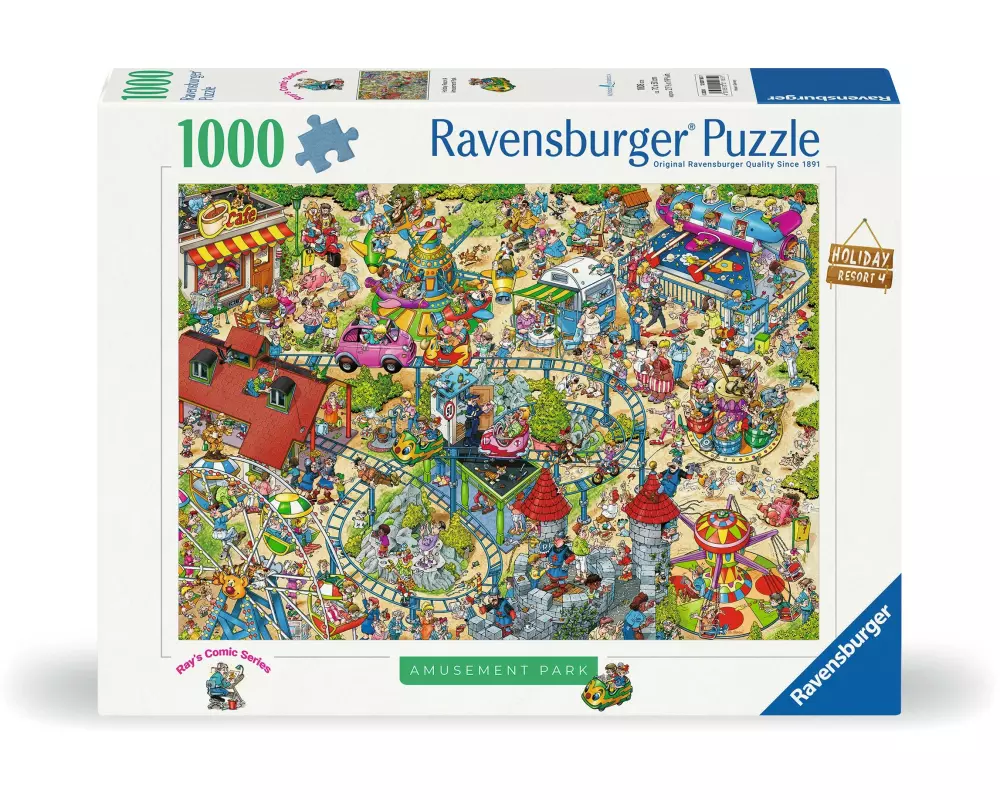Ravensburger Puzzle Holiday Resort The Amusement Park 1000 Teile