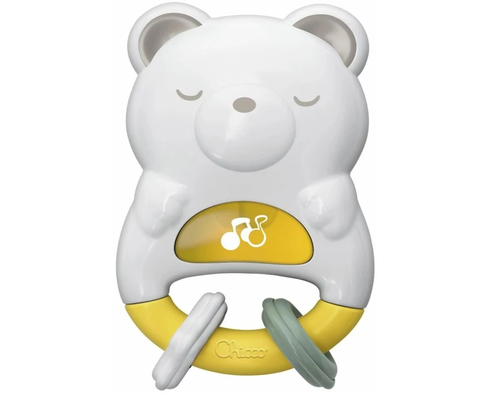 Chicco Rassel 2 in 1 Tag und Nacht Bär