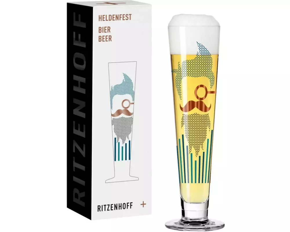 Ritzenhoff Bierglas Heldenfest No 10. 385 ml, 1 Stück