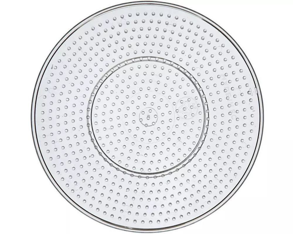 Creativ Company Bügelperlen Platten Ø 15 cm Transparent