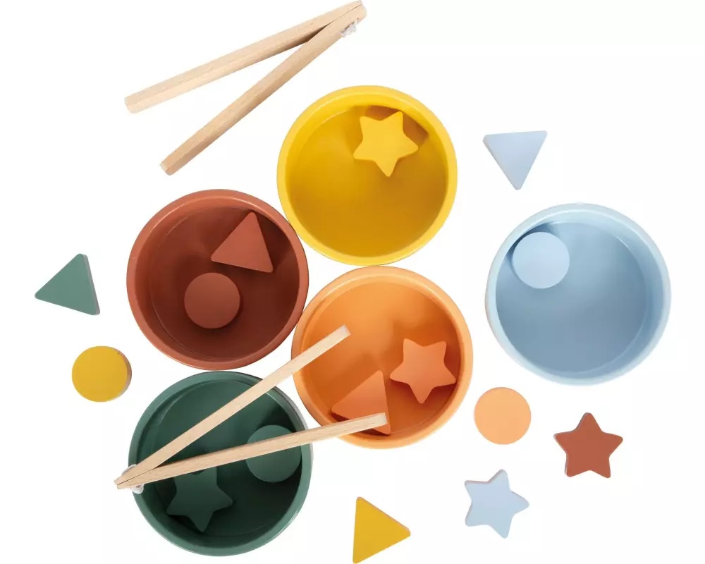 small foot Montessori Sortierspiel mit Zange