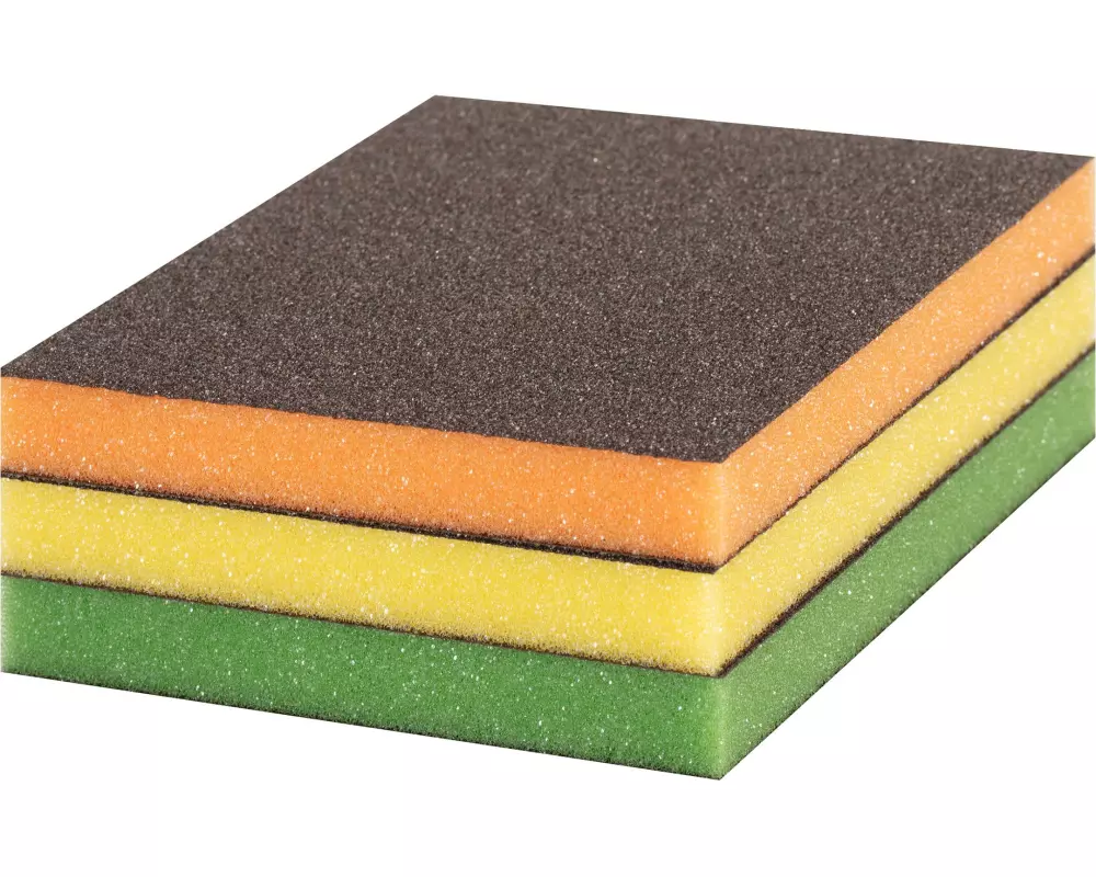 Bosch Professional Unischleifblock Expert S473, 3-teilig, 98 x 120 x 13 mm