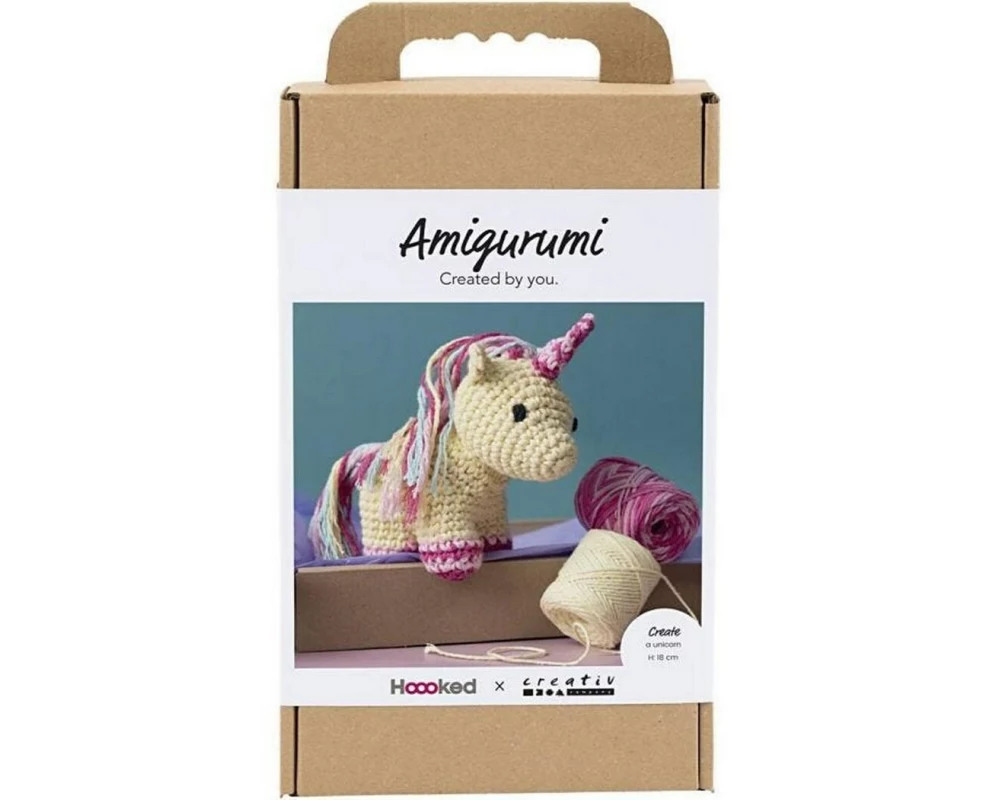 Creativ Company Bastelset Amigurumi, Einhorn