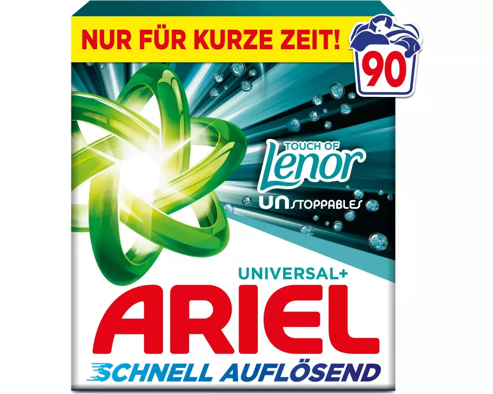 Ariel Pulverwaschmittel Touch Unstoppables 4.95 kg