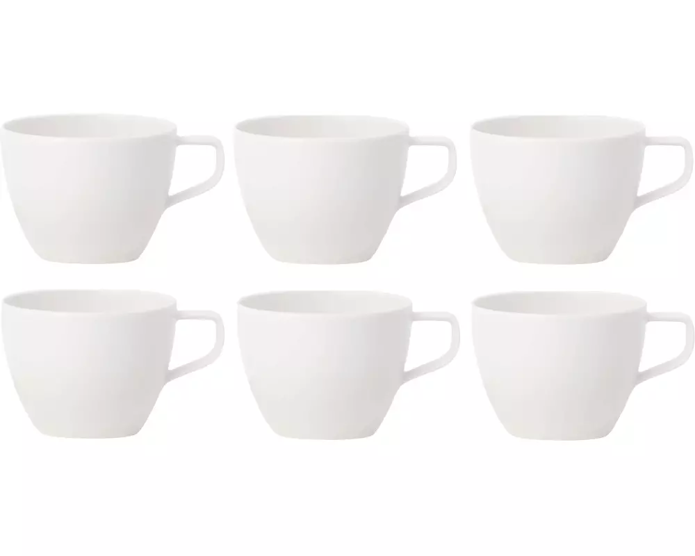 Villeroy & Boch Kaffeetasse Artesano Original 250 ml, 6 Stück, Weiss
