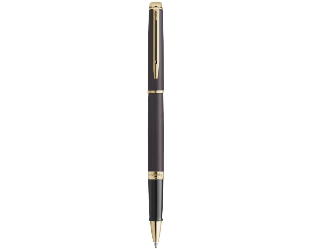 WATERMAN Tintenroller Hemisphere Understated Edition, F, Lavaschwarz